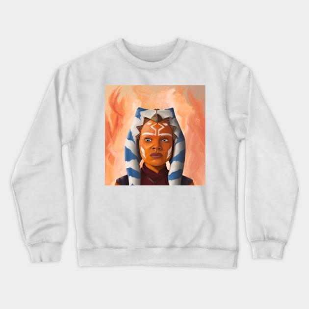 Ahsoka Tano Crewneck Sweatshirt by Surton Design